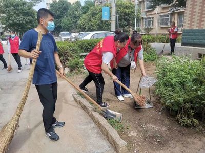 榆山街道:志愿服务“双报到” 聚力创城显成效