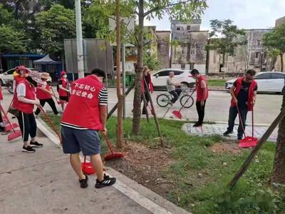 市领导在江城区现场带头开展环境卫生大清扫活动|打造干净整洁的宜居环境